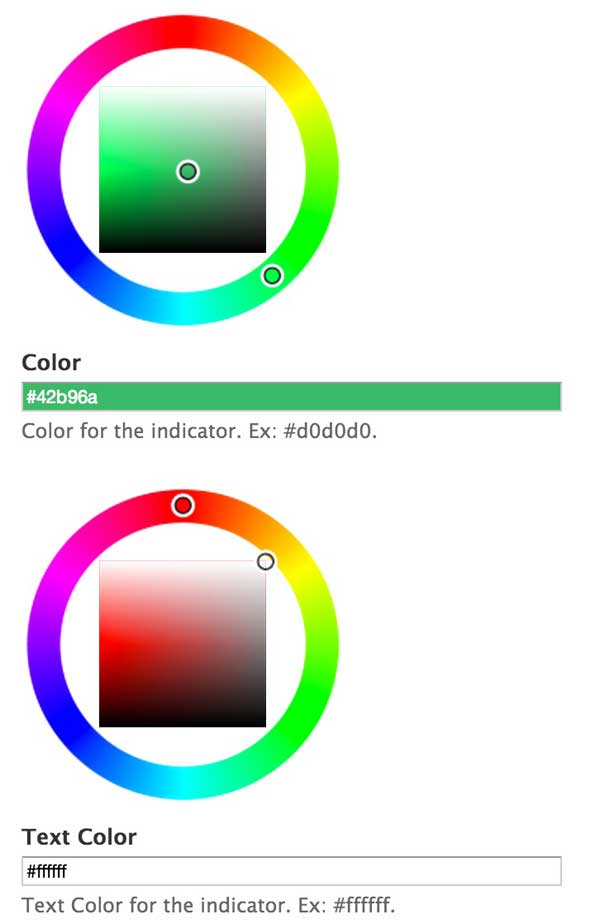 Environment Indicator 颜色设置