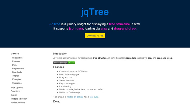 jqTree