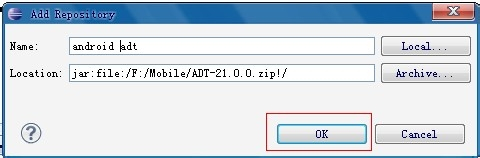 eclipse中安装adt插件