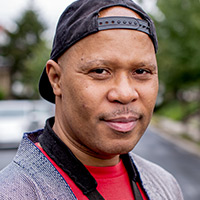 Profile portrait of Steve Coleman