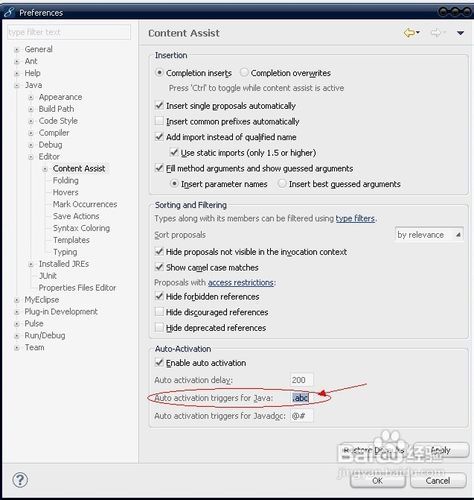 怎样增强MyEclipse的代码自动提示功能