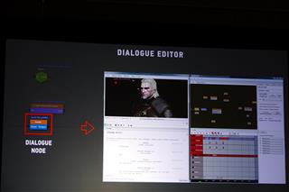 「DIALOGUE EDITOR」の画面