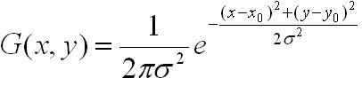 二维高斯分布公式