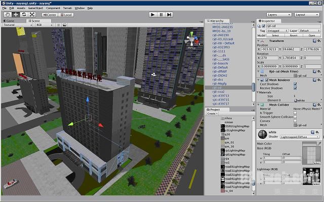 用Unity3D创建简单漫游(图)