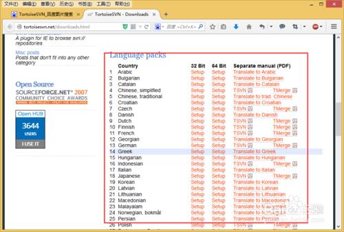 TortoiseSVN 安装中文语言包，SVN中文语言包