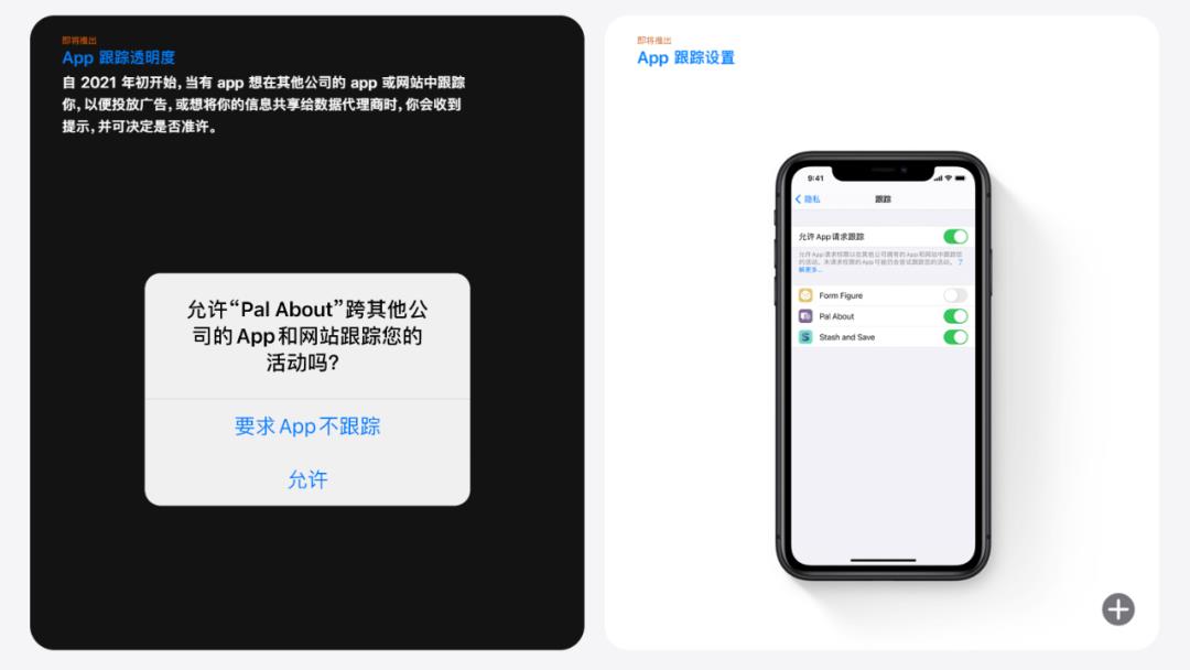 iOS 14.5将强制App加入请求追踪用户权限！