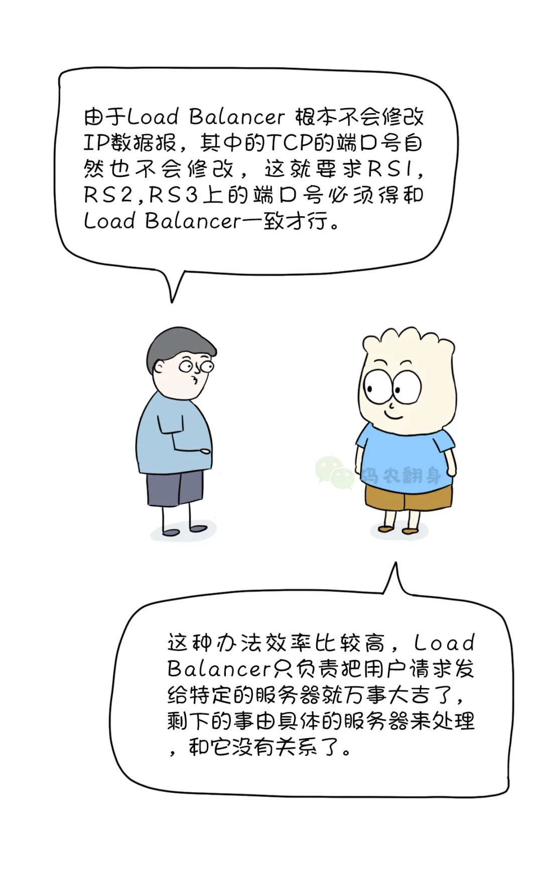 漫画 | 打死我也不搞负载均衡了！