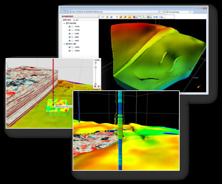 【梦想云油田专业软件】SocketExplorer3D：地震勘探、开发数据三维及四维网络可视化解决方案