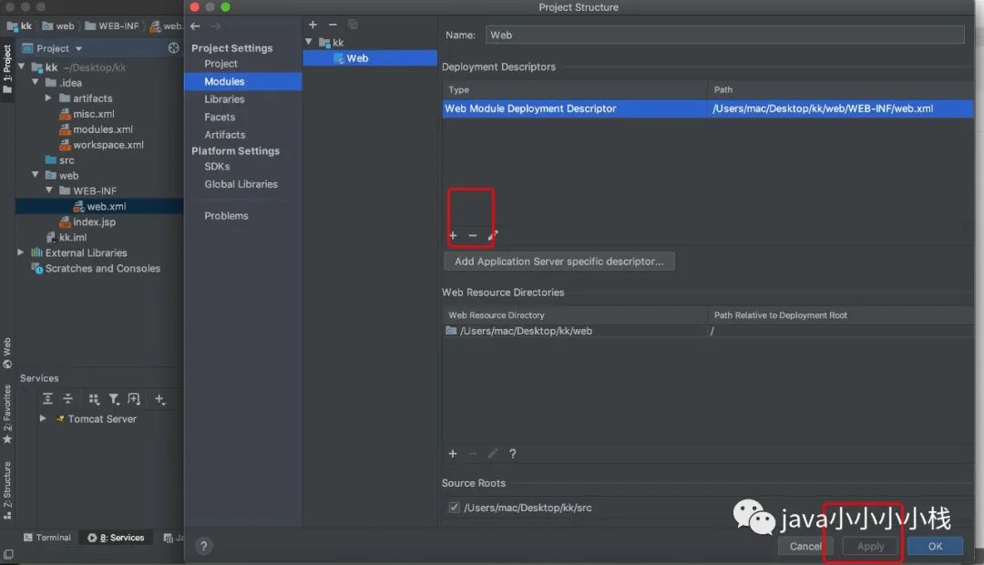 Servlet1 Mac 下 Tomcat和IntelliJ IDEA结合使用