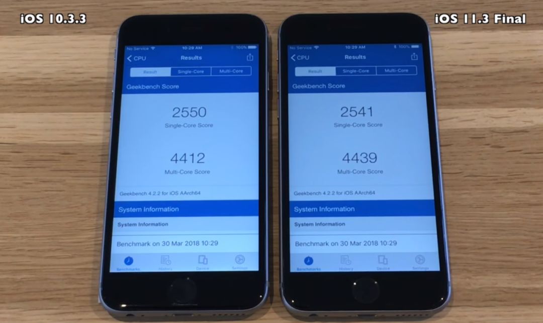 iOS 11.3 全机型测试，耗电增加？