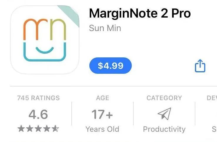 iOS已购分享 | MarginNote 2 Pro 读书人的神器