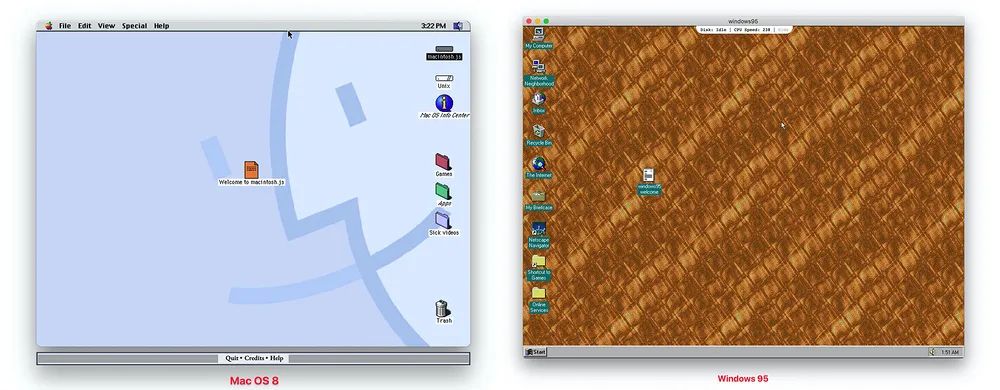 二十多年前的macOS是什么样？不用装机亲自体验