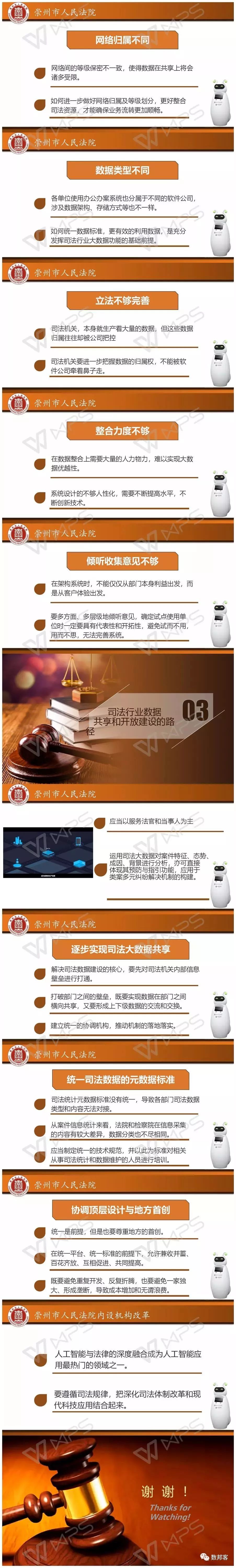 干货 | 规范数据标准 实现开放共享的司法大数据服务（ppt）