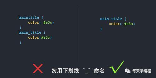 前端开发教程CSS（一）规范 CSS 的命名和书写