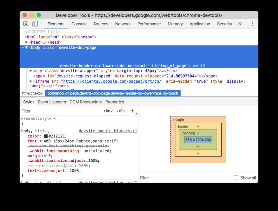 Chrome 系列第一篇：初识 devtools