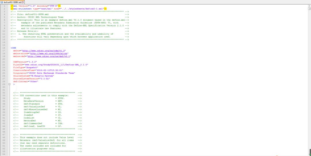深入解剖SDTM-Define.XML