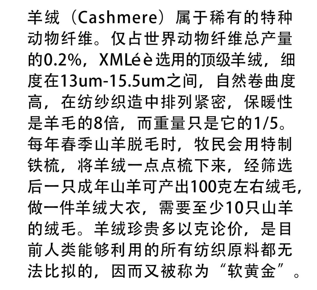 XMLéè | 万元羊绒大衣 价值解析