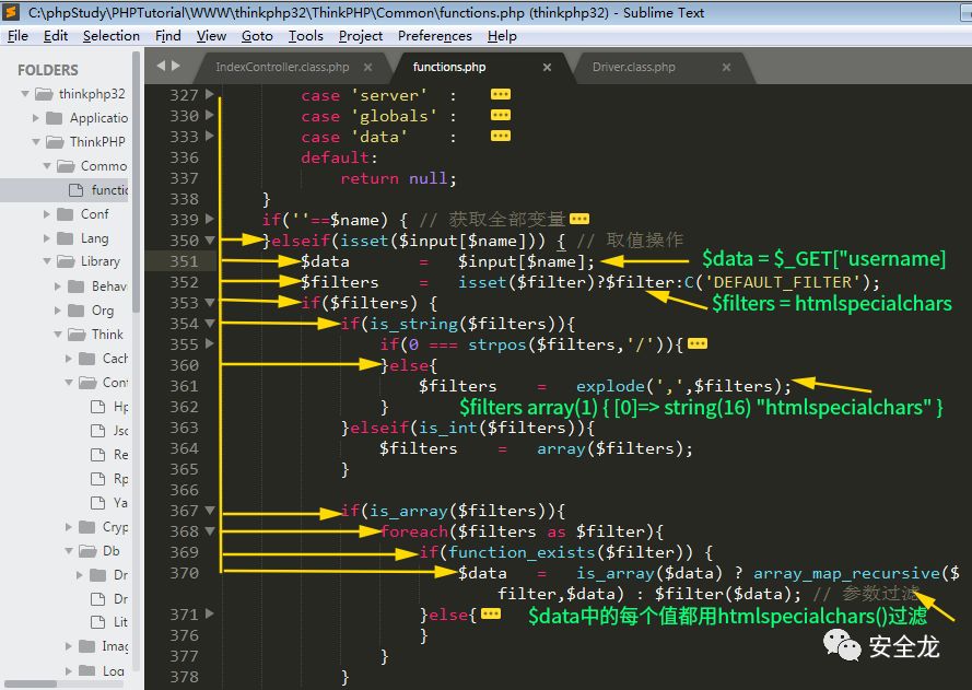 代码审计 | ThinkPHP3.2.x框架SQL注⼊