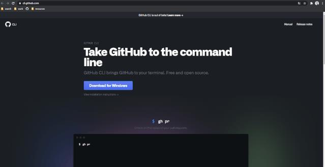 GitHub CLI 1.0.0 正式发布！