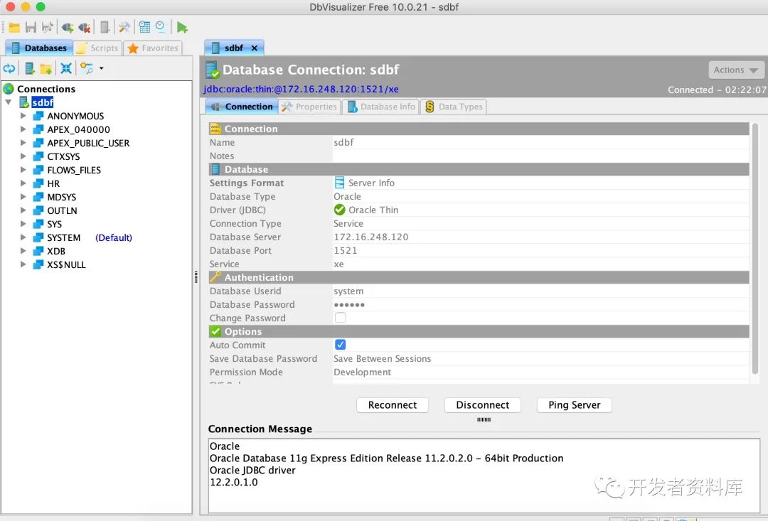 CentOS 7、UNIX、Linux基于docker安装Oracle 11g express数据库