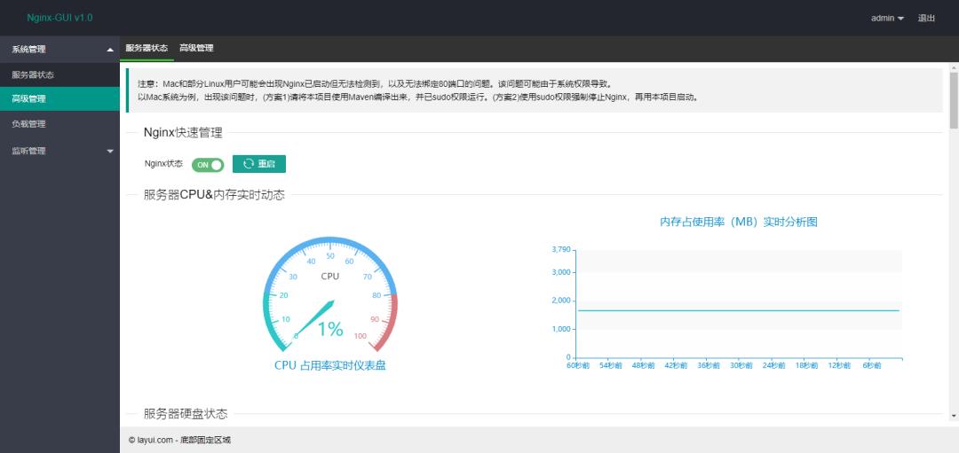 又一款Nginx 管理可视化神器！通过界面完成配置监控，一条龙！(含视频教程)