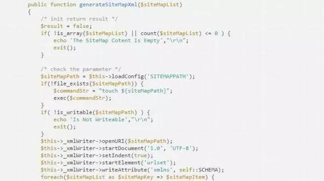 【php学习】PHP入门4步生成sitemap小技巧