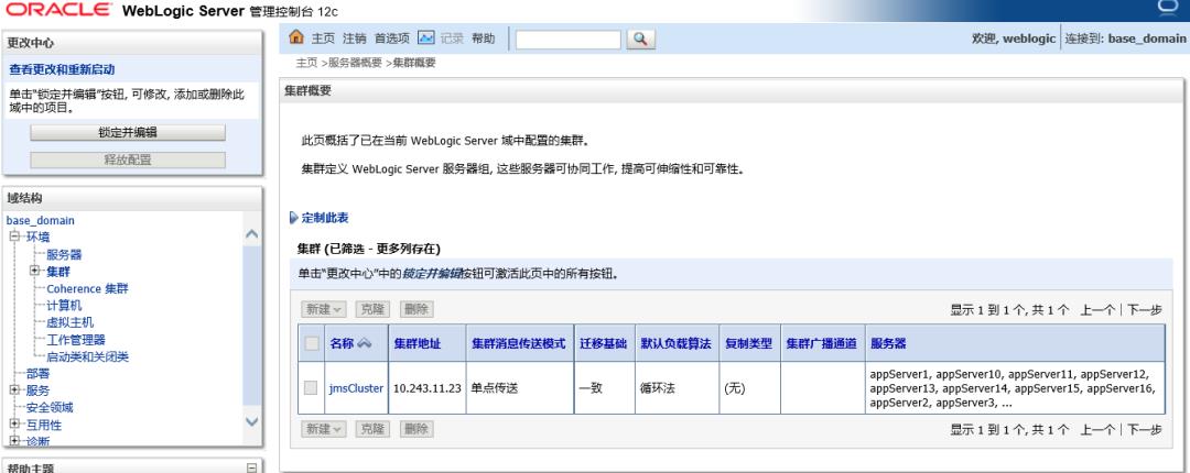 Oracle JMS消息中间件集群配置详解