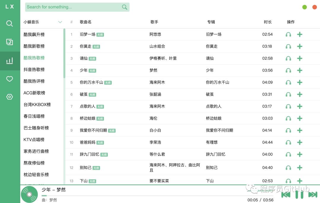 爱了爱了！GitHub7200星，一个可以听全网无损音乐的神器