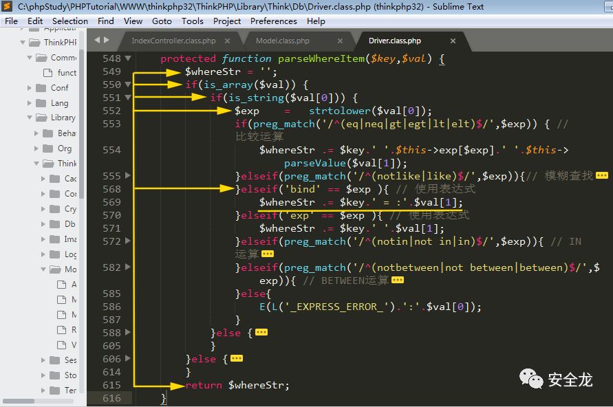 代码审计 | ThinkPHP3.2.x框架SQL注⼊