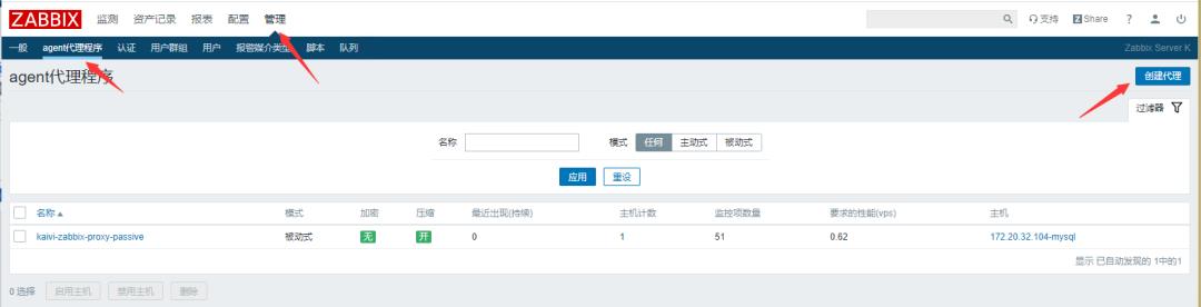 Zabbix-(5)-​Proxy主动被动部署