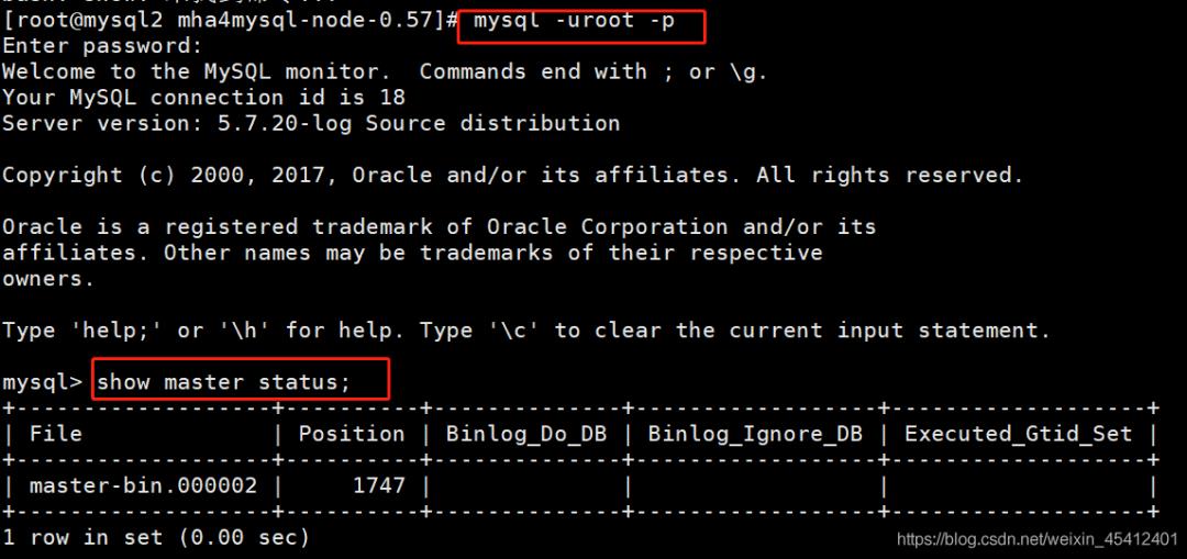 Mysql实现高可用架构之MHA