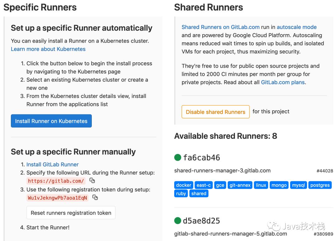 GitLab 内置了 CI/CD 工具，强大啊！！