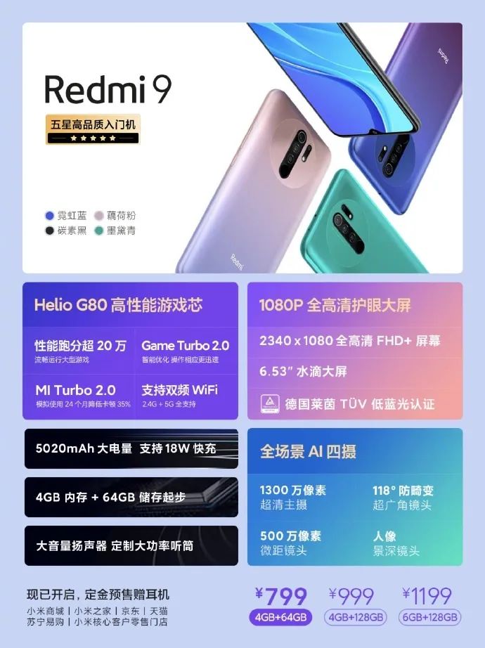 Redmi 9国行售价正式公布；Microsoft Edge 未经允许静默导入 Firefox 数据