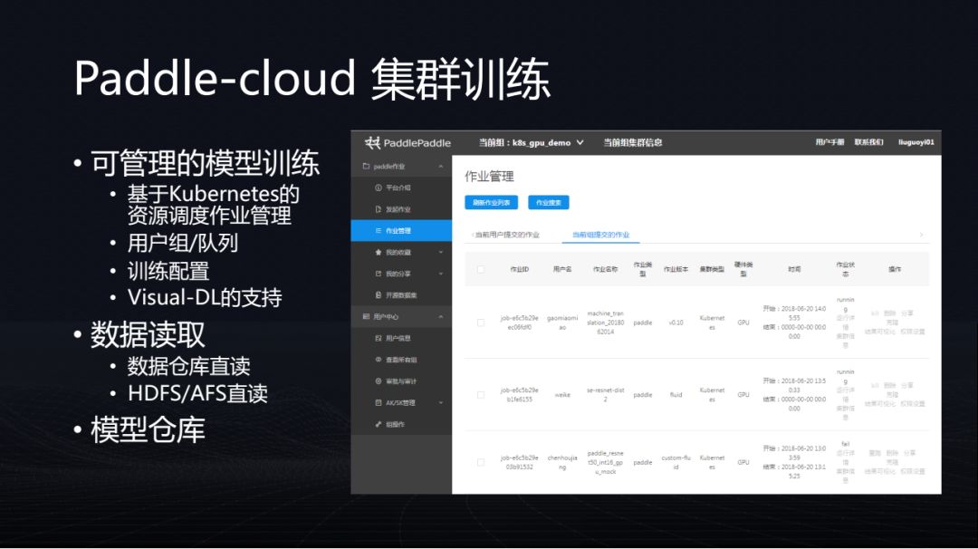 Paddle应用于百度视觉技术的工程实践