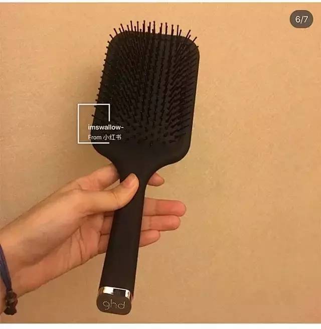 【75包邮】英国 GHD paddle brush 气垫梳按摩梳子大板梳气囊梳顺发梳家用