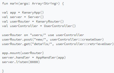 Kanary：基于Kotlin的可扩展RESTful API Web框架