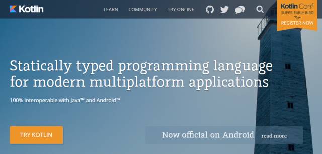 安卓官方团队支持的新语言 —— Kotlin