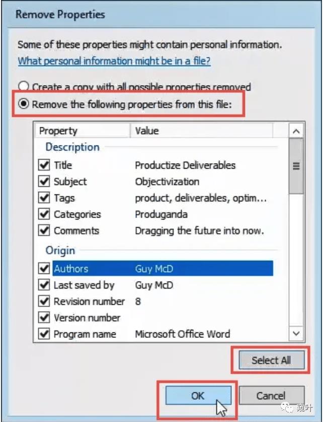 如何从Microsoft Office文档中完全删除那些暴露你身份的元数据？