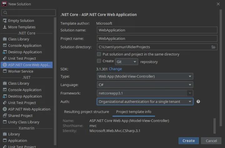 极简入门：从Unity到Asp .net core！