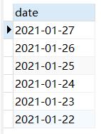 Mysql输出连续日期的3种写法