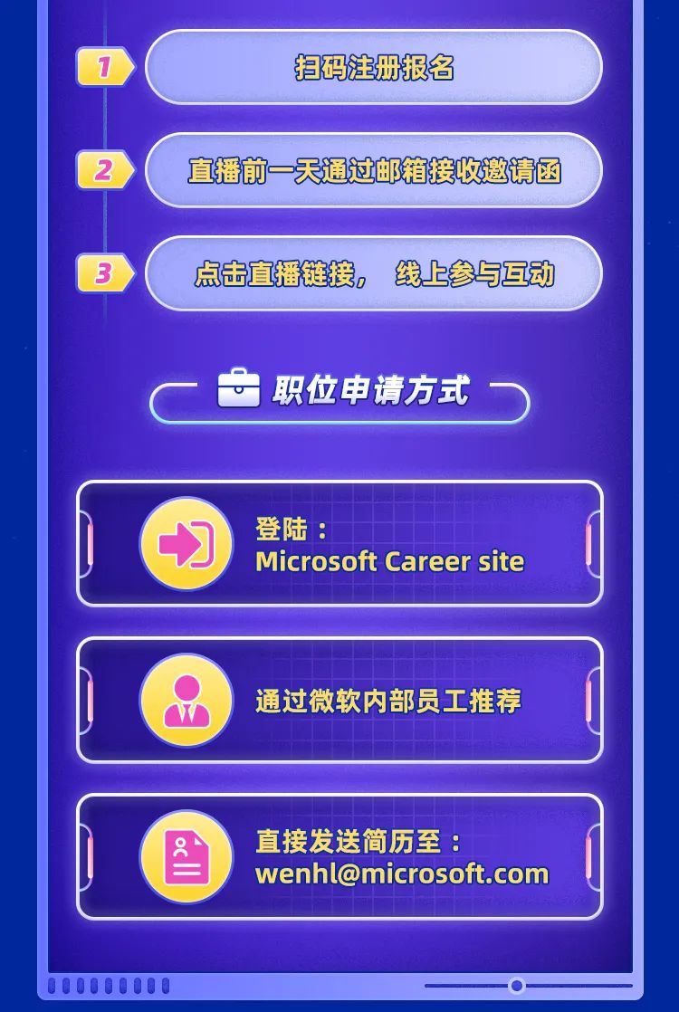 【报名倒计时】Microsoft365 今晚直播，“职”等你来