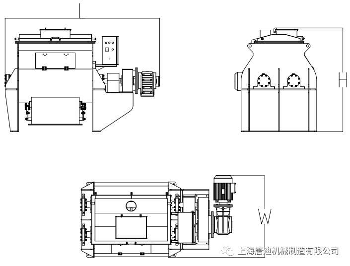 【唐迪资讯】卧式双轴桨叶混合机Horizontal Twin Shaft Paddle Mixer