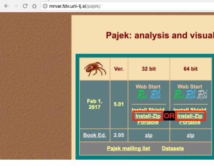 FYI | MacOS X上安装和使用Pajek！