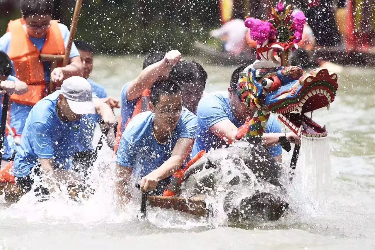 Foreigners can paddle dragon boats to Duanwu Festival