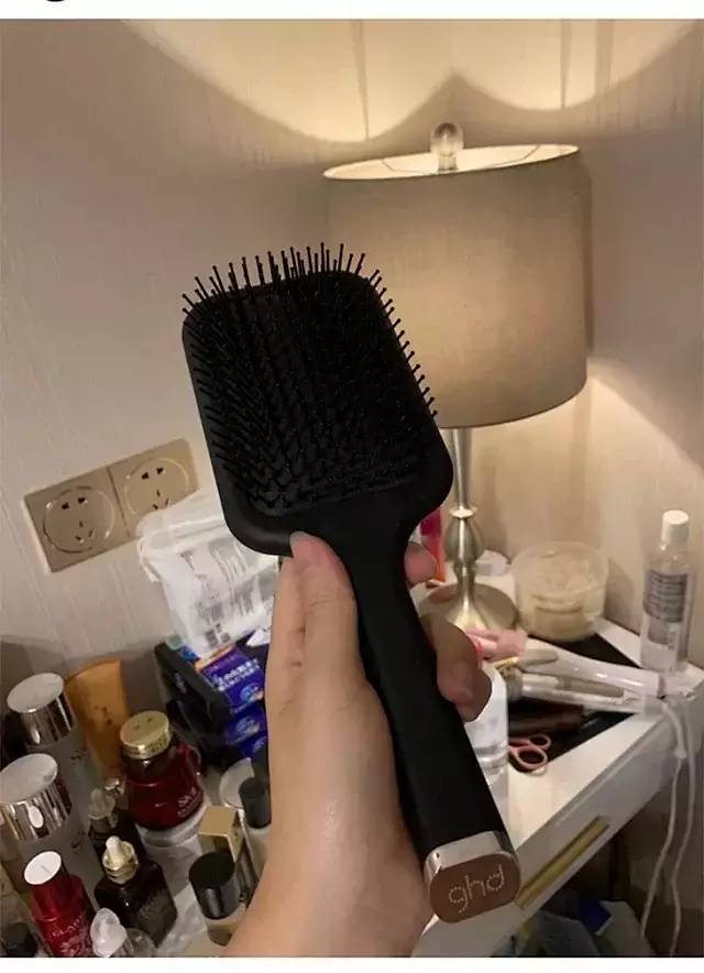 【75包邮】英国 GHD paddle brush 气垫梳按摩梳子大板梳气囊梳顺发梳家用