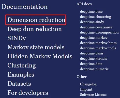内置降维、聚类等算法，时间序列数据分析Python库Deeptime