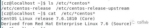 [Linux]centos7.6 step in system info