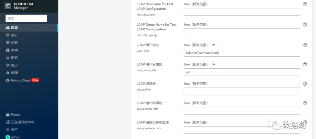 Hive Impala和Hue集成LDAP