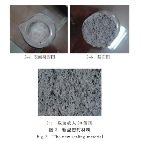 瓦斯抽采钻孔新型密封材料与聚氨酯的性能测试对比