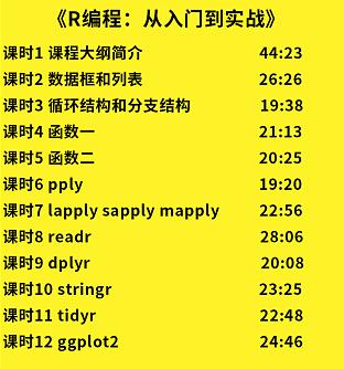 来给你的科研项目加料！R语言数据分析实战